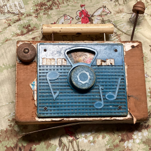 1960s Fisher Price Toy Radio | Arctique's, Etc. | Antiques | Vintage Toys