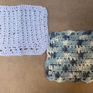 Helen's Crochet Dishcloths | Arctique's Etc. | Set of 2